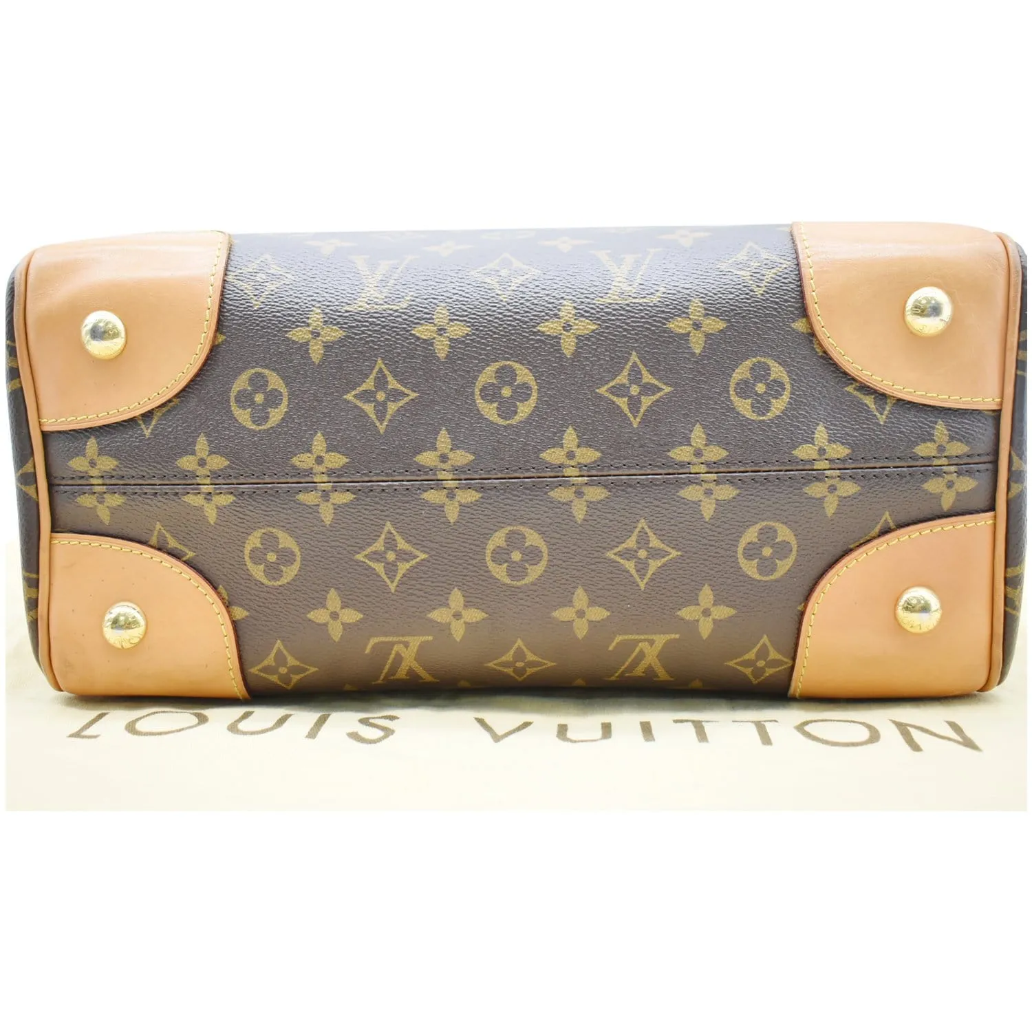 LOUIS VUITTON Retiro NM Monogram Canvas 2Way Shoulder Bag Brown