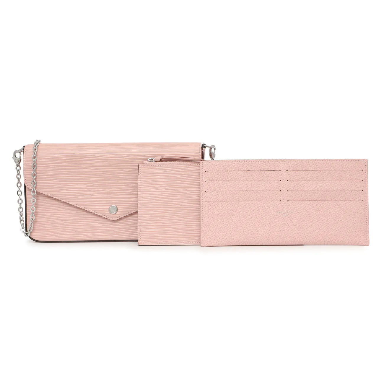 Louis Vuitton Rose Ballerine Epi Pochette Felicie