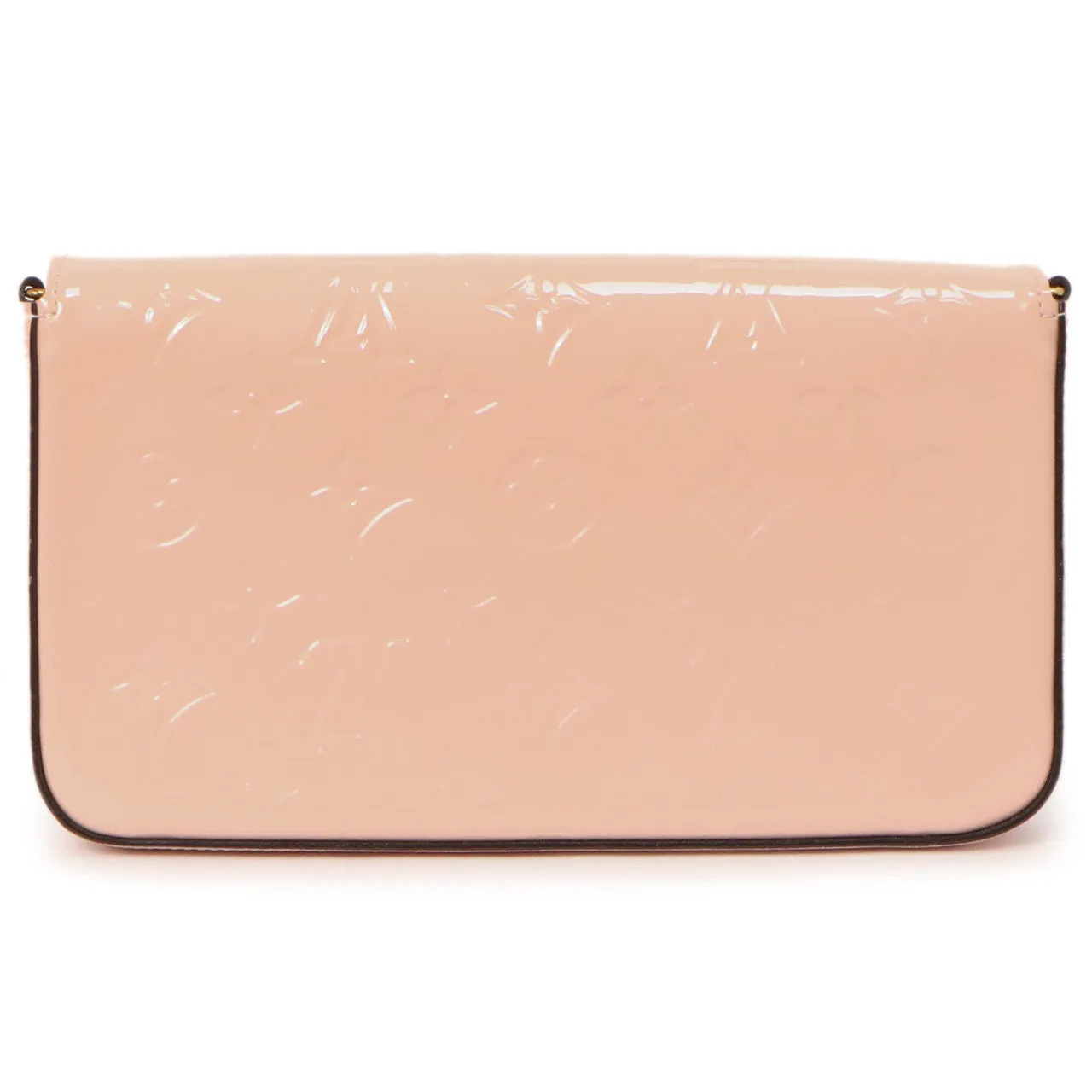 Louis Vuitton Rose Ballerine Vernis Pochette  Felicie