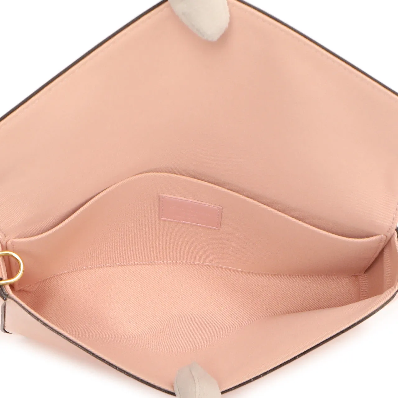 Louis Vuitton Rose Ballerine Vernis Pochette  Felicie