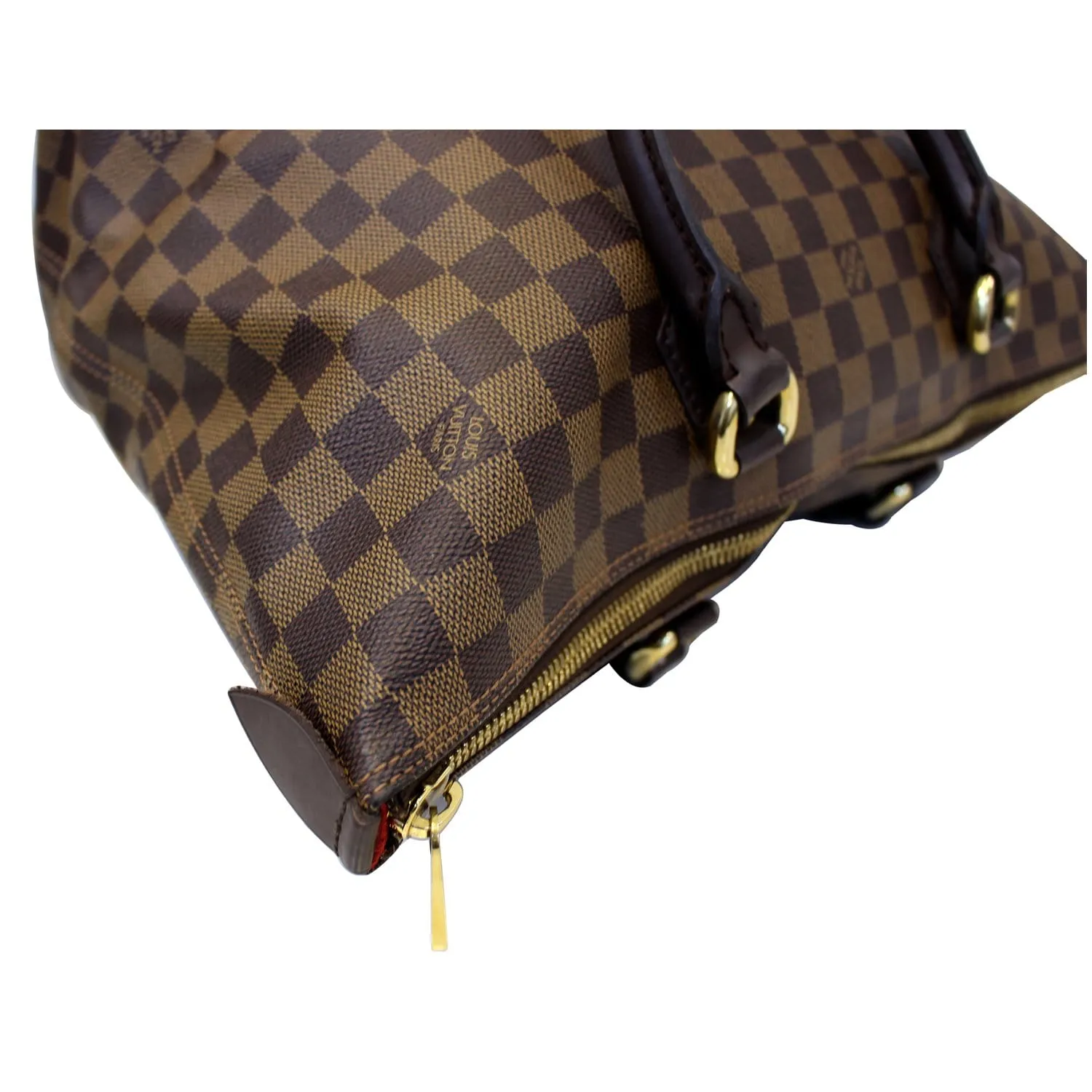 LOUIS VUITTON Saleya MM Damier Ebene Shoulder Bag