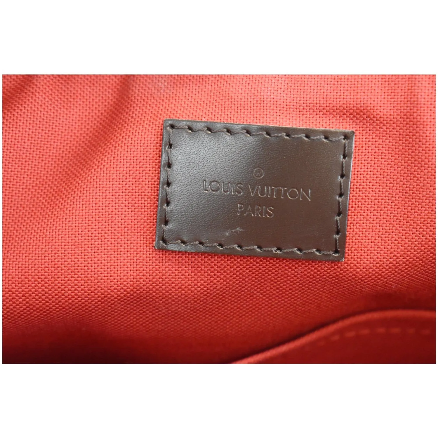 LOUIS VUITTON Siena PM Damier Ebene Shoulder Bag Brown