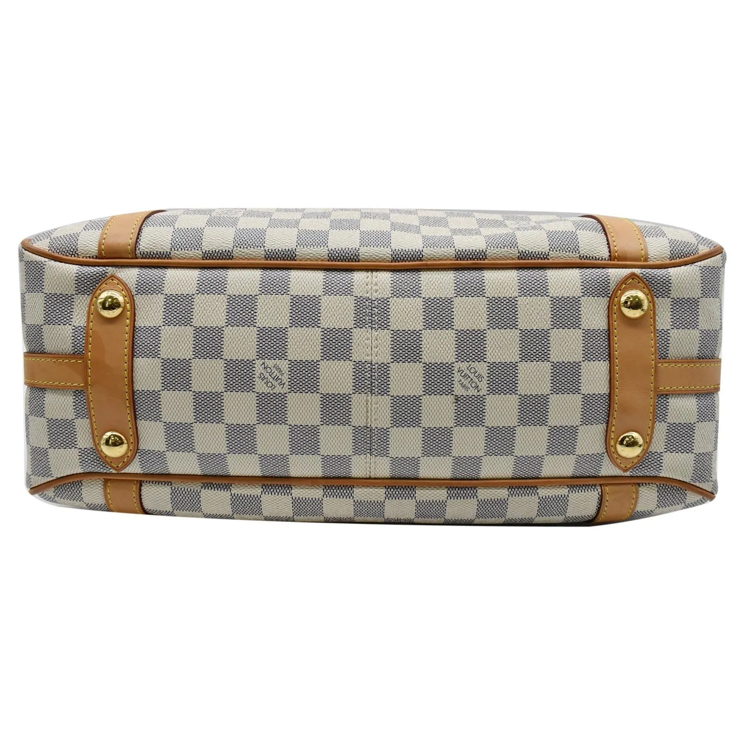 LOUIS VUITTON Stresa PM Damier Azur Shoulder Bag White