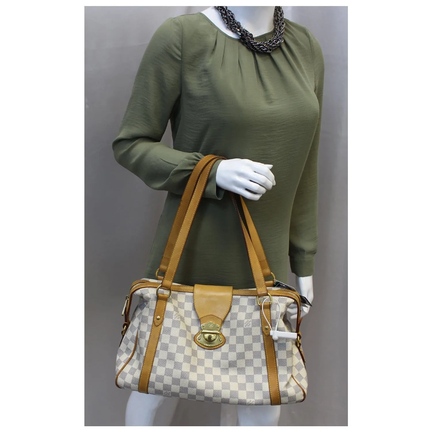 LOUIS VUITTON Stresa PM Damier Azur Shoulder Bag
