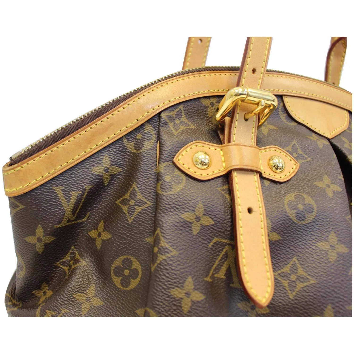 LOUIS VUITTON Tivoli GM Monogram Canvas Brown Shoulder Bag