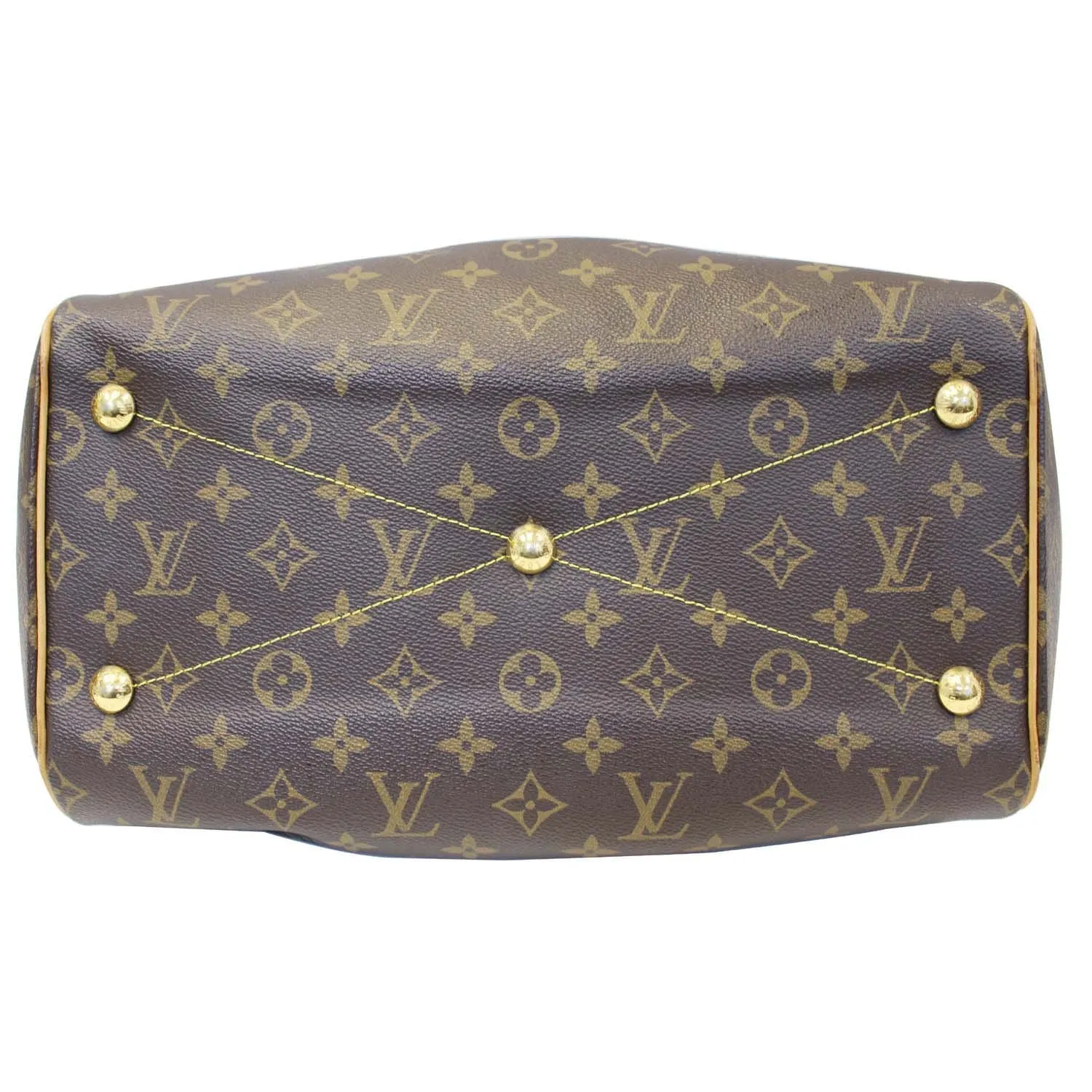 LOUIS VUITTON Tivoli GM Monogram Canvas Brown Shoulder Bag