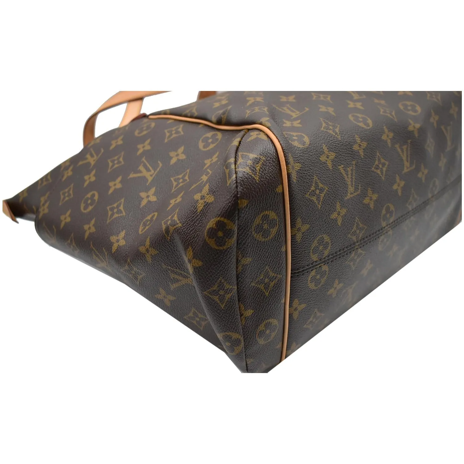 LOUIS VUITTON Totally GM Monogram Canvas Tote Shoulder Bag Brown