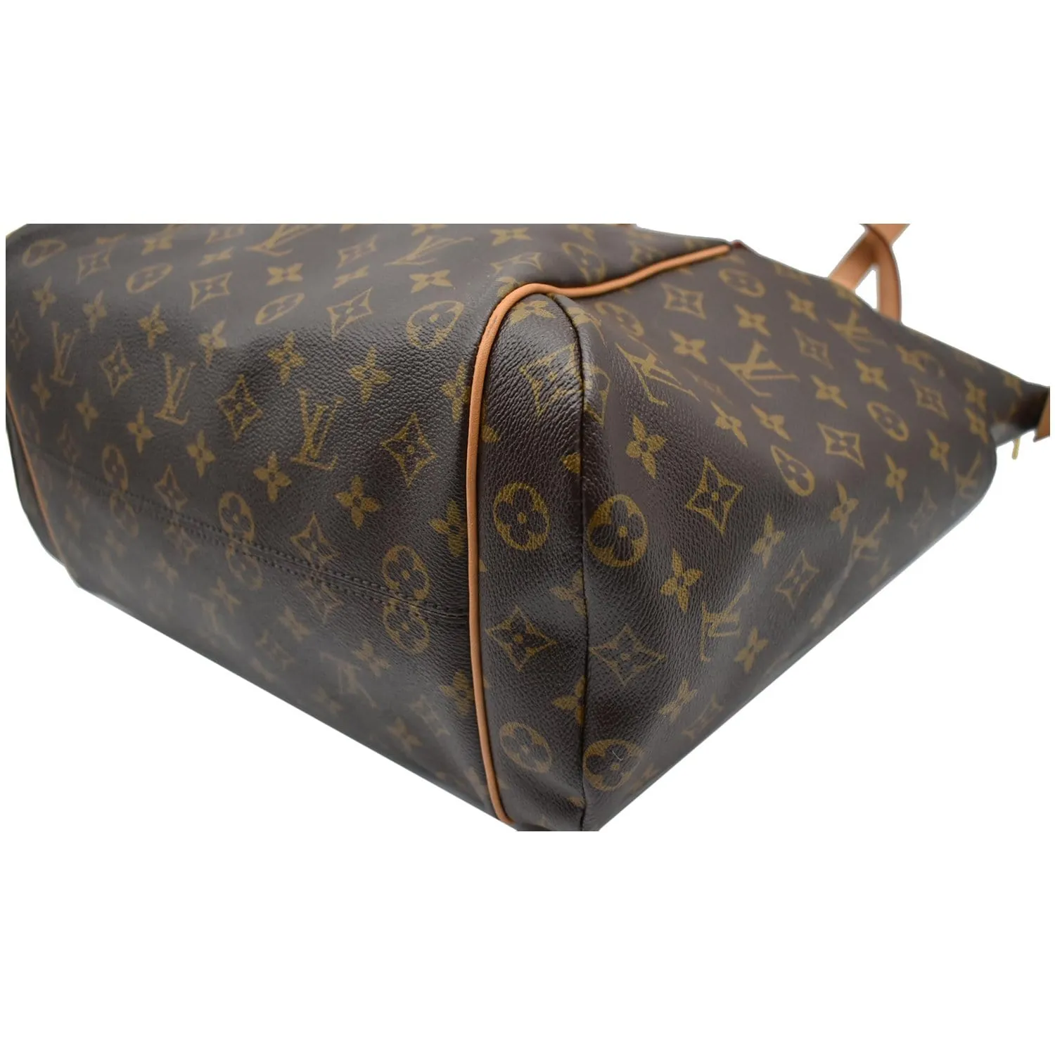 LOUIS VUITTON Totally GM Monogram Canvas Tote Shoulder Bag Brown