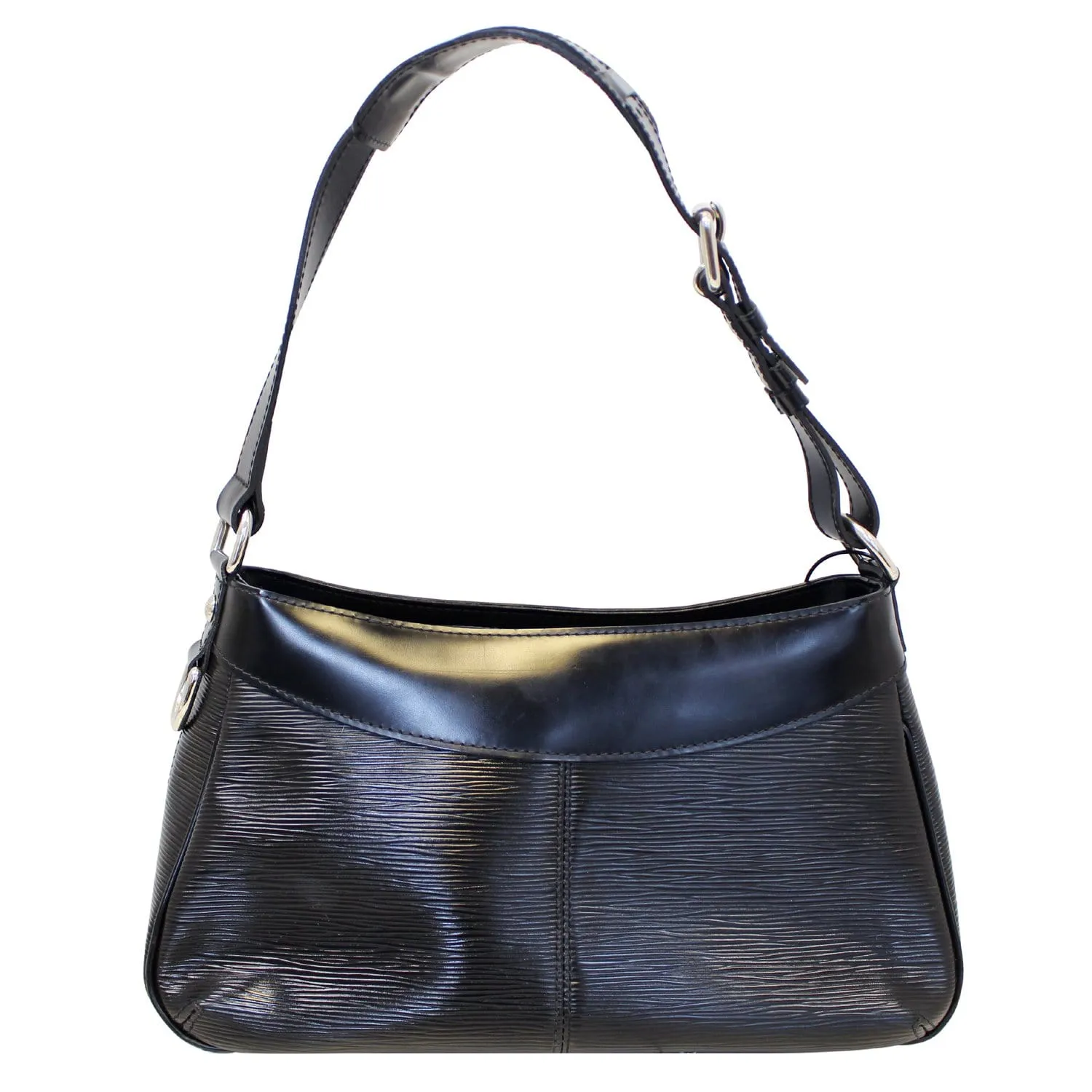 LOUIS VUITTON Turenne PM Epi Leather Shoulder Bag Black