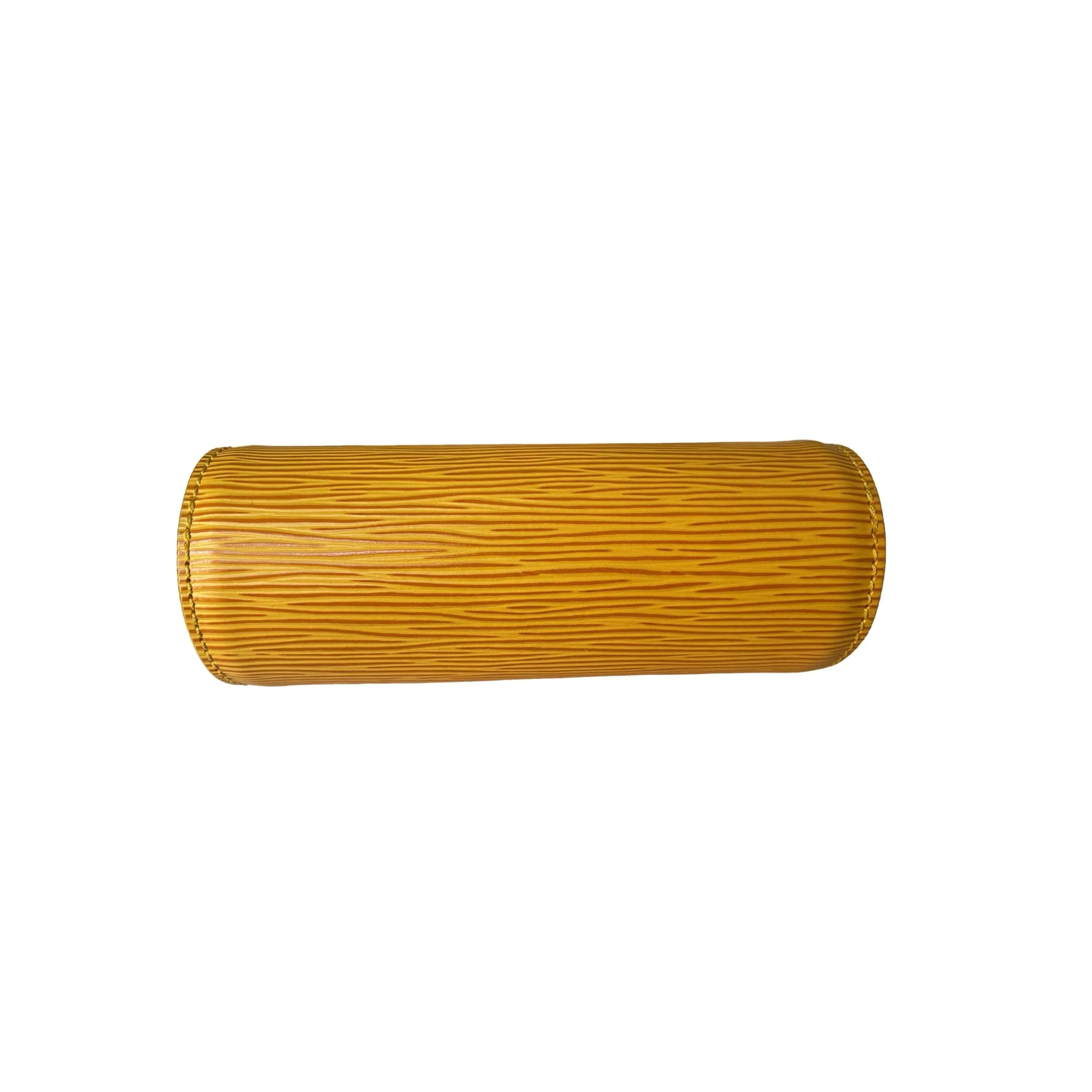 Louis Vuitton Yellow Epi Micro Cylinder Bag