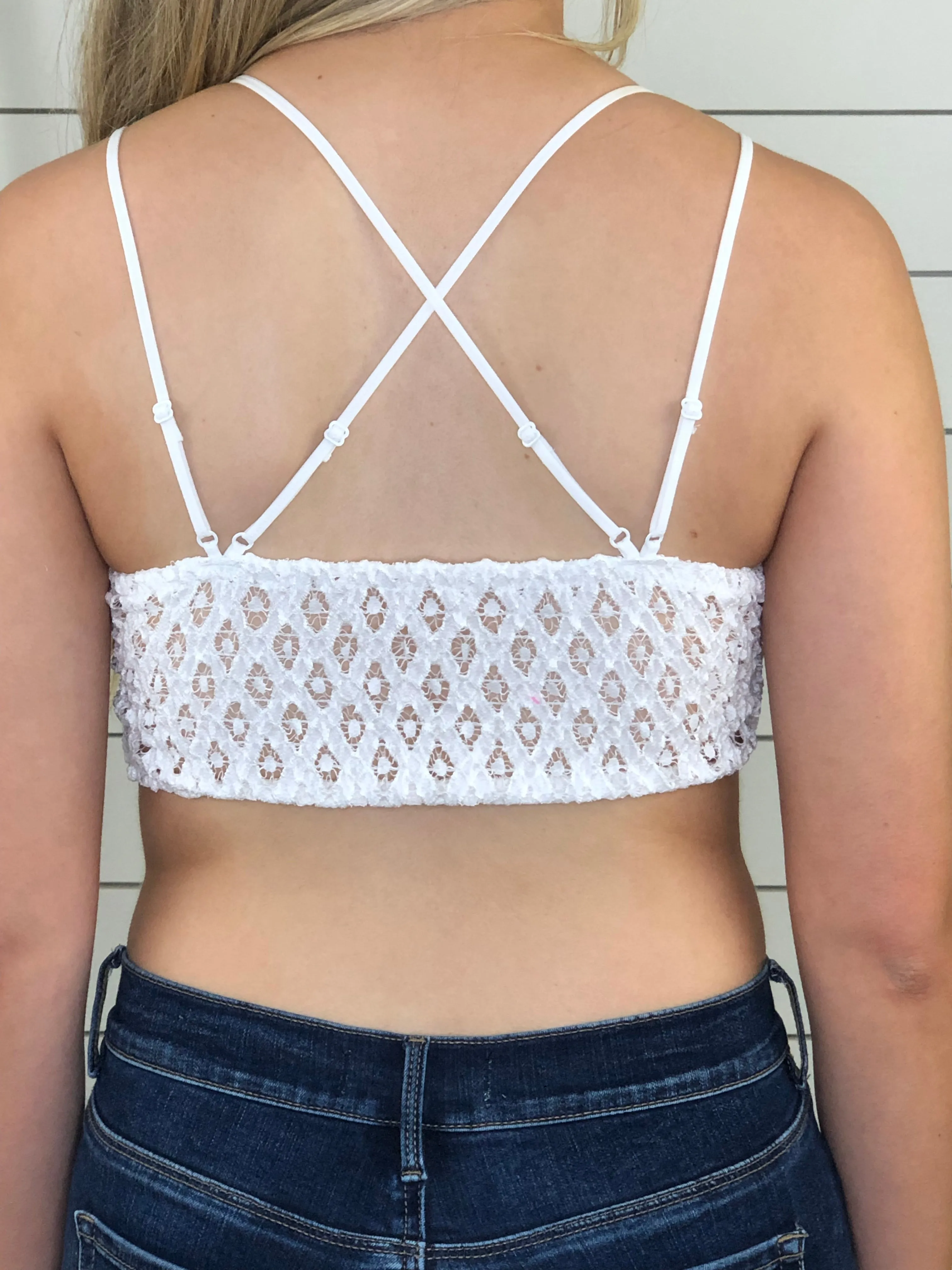 Lovely in Lace Bralette - Ivory *Restocked!!