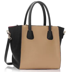 LS0061A Black / Nude Fashion Tote Bag