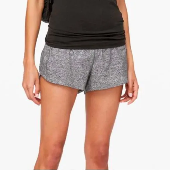 Lululemon Speed Up Short High-Rise *2.5&quot; Heather Lux Multi Black Size 8