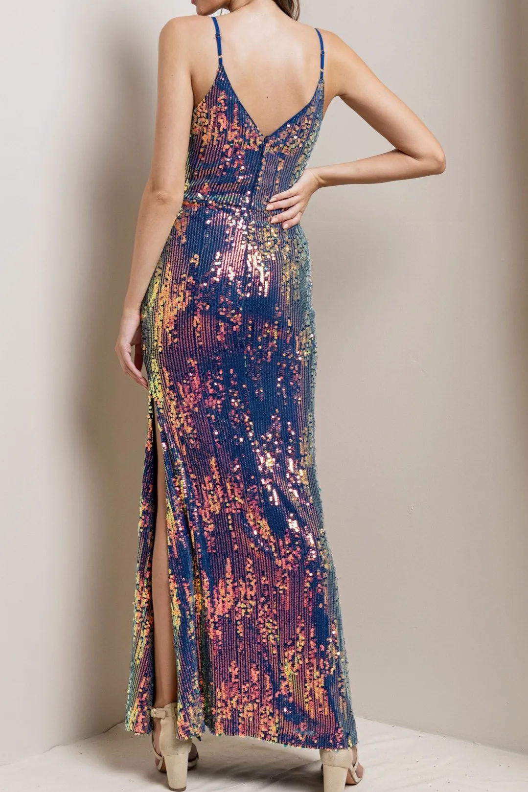 Majestic Multicolor Dress