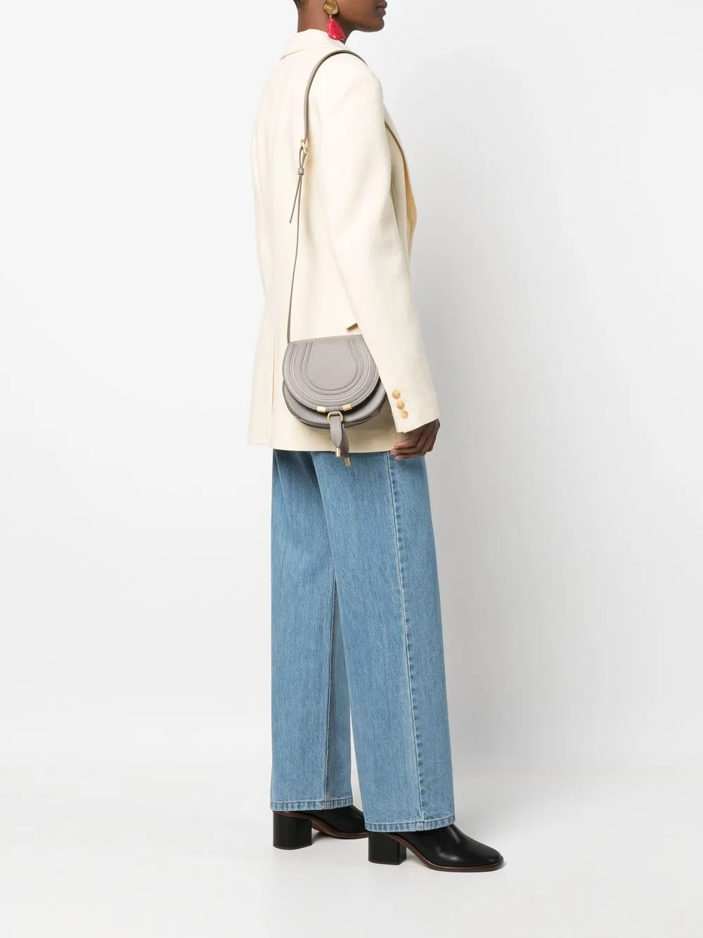 Marcie small leather crossbody bag