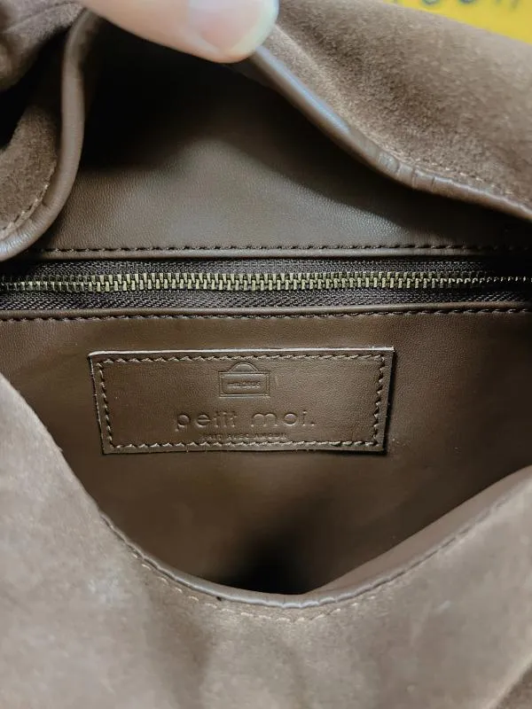MARLOWE BAG IN ESPRESSO SUEDE