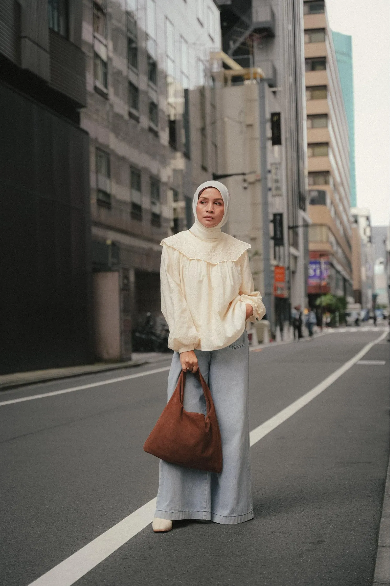 MARLOWE BAG IN ESPRESSO SUEDE