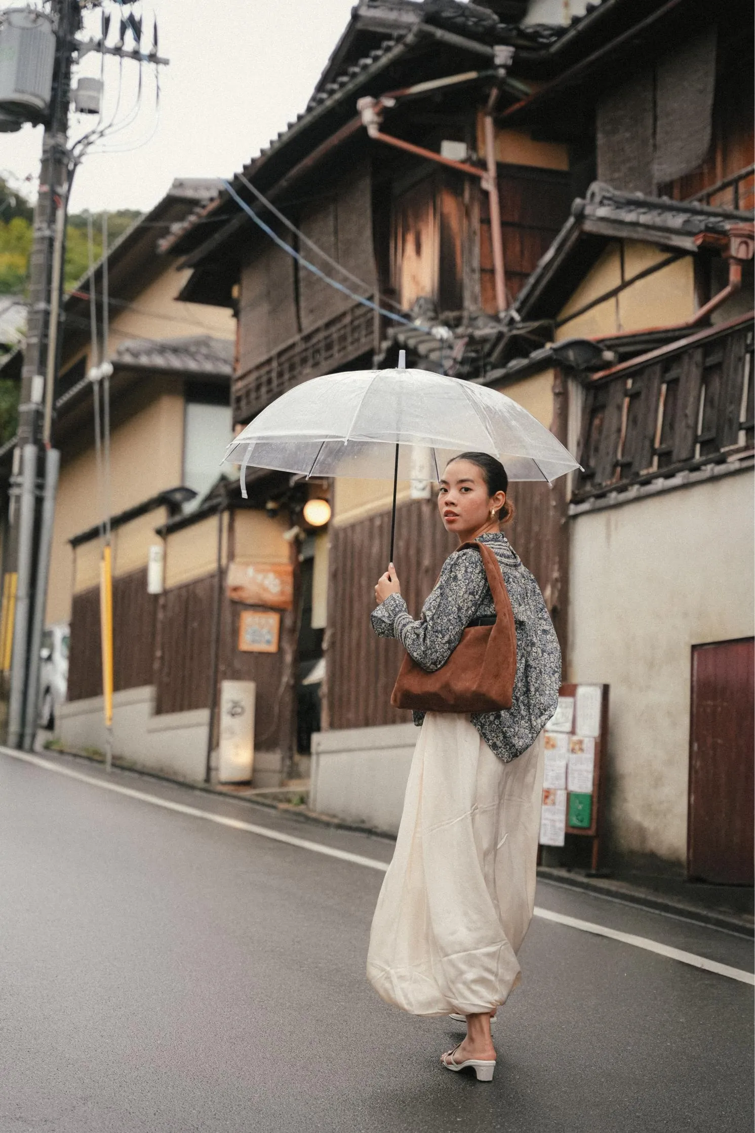 MARLOWE BAG IN ESPRESSO SUEDE