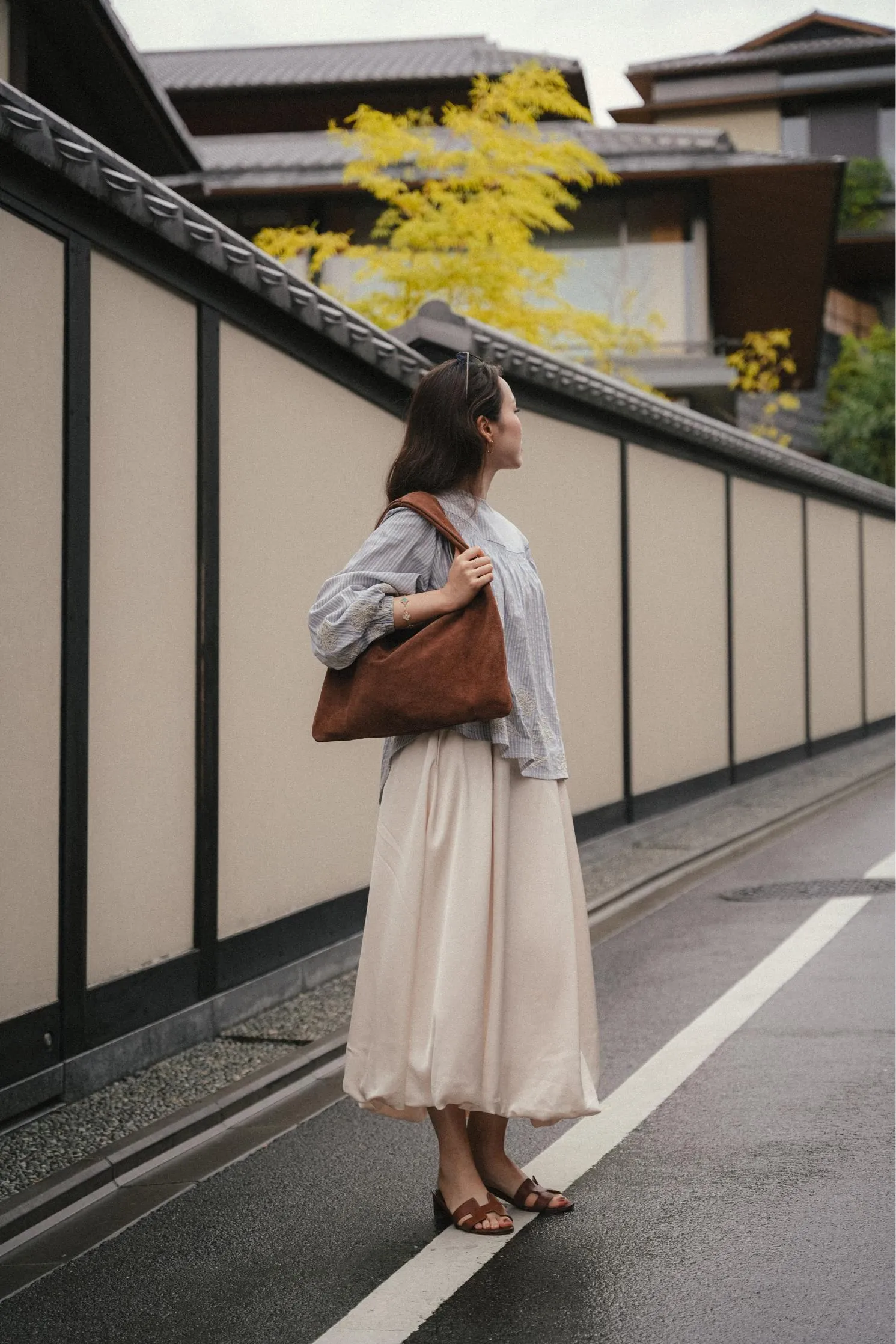 MARLOWE BAG IN ESPRESSO SUEDE