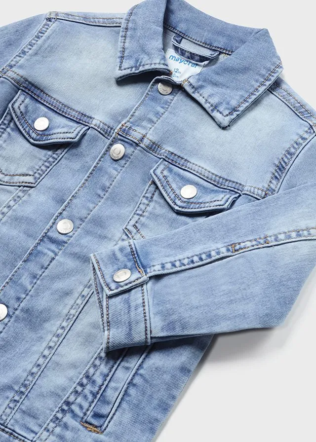 Mayoral Denim Jacket Baby: Size 6M-36M