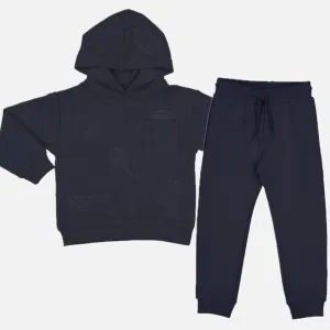 Mayoral Navy Hooded Tracksuit Set 4450