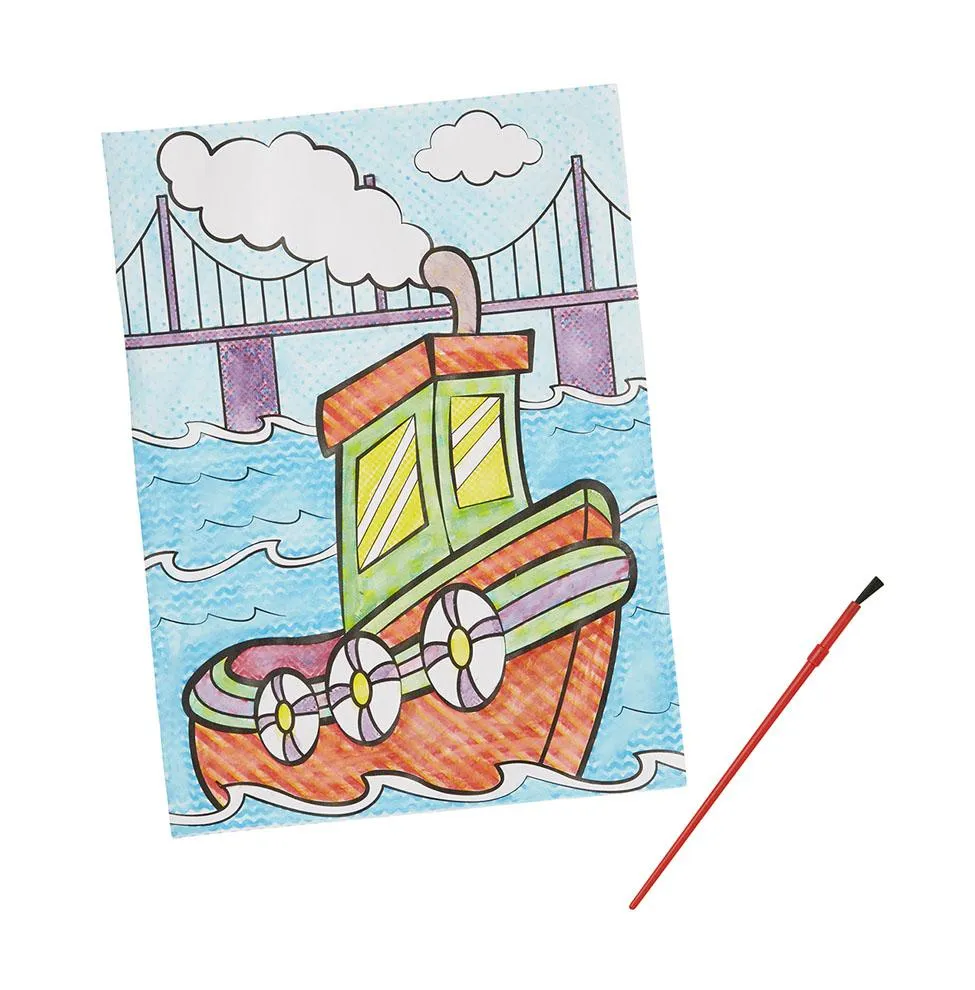 Melissa & Doug Paint with Water Vehicles