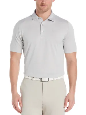 Mens Swing Tech™ Ventilated Heather Jacquard Polo