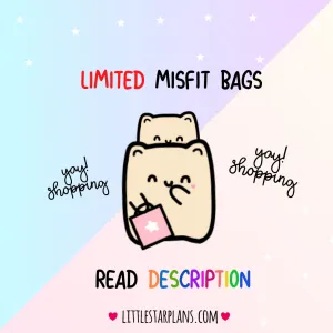 Misfit Bag (10 sheets total)