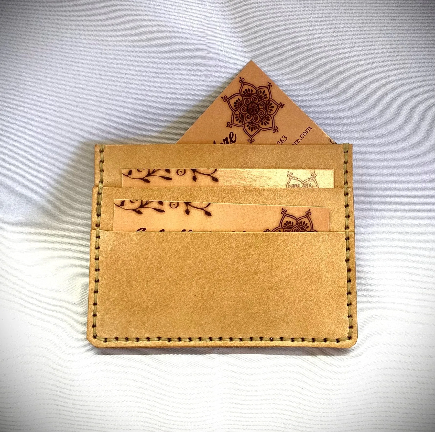 Money Clip Wallet, Black or Natural