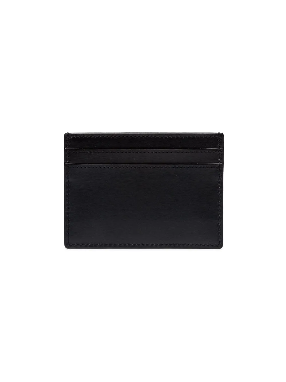 Monogram leather card holder