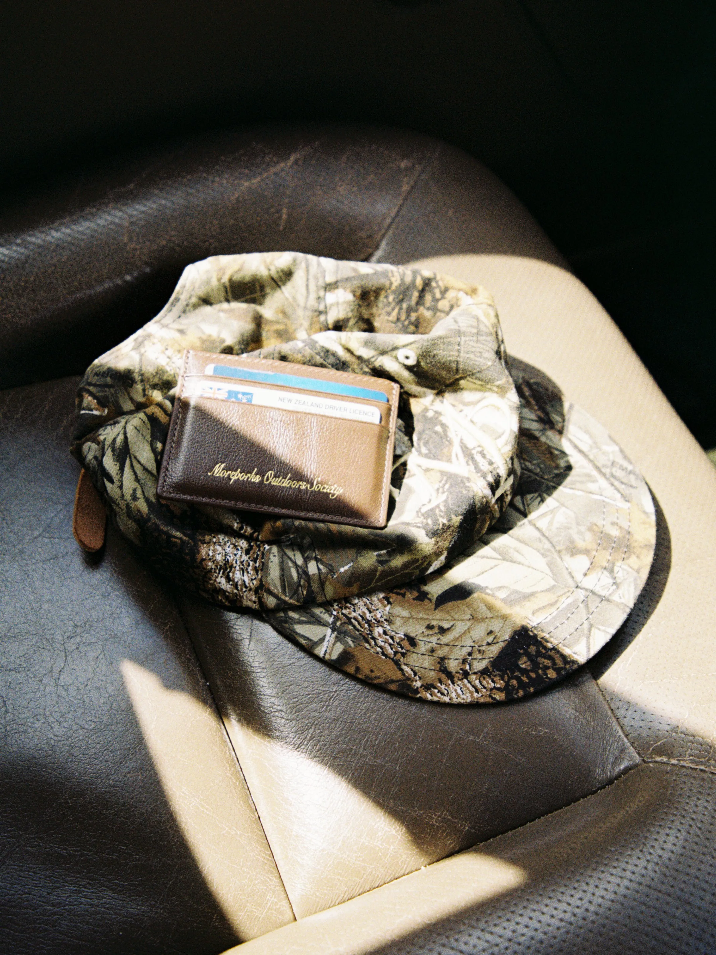 MOS Card Holder - Brown