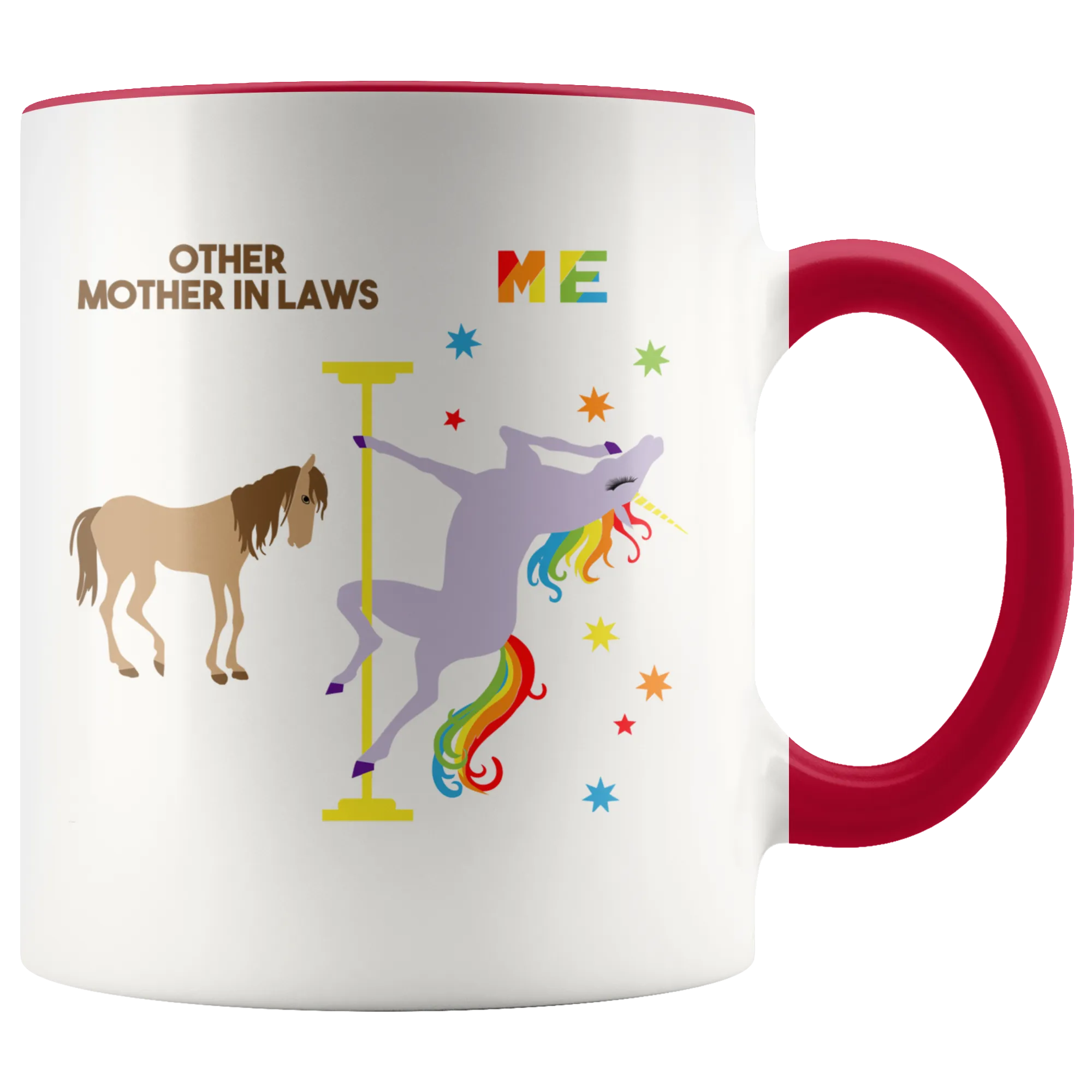 Mother in Law Gift for Mother in Law Mug Mother of the Groom Gift from Bride Mother in Law Wedding Gift Coffee Cup Pole Dancing Unicorn