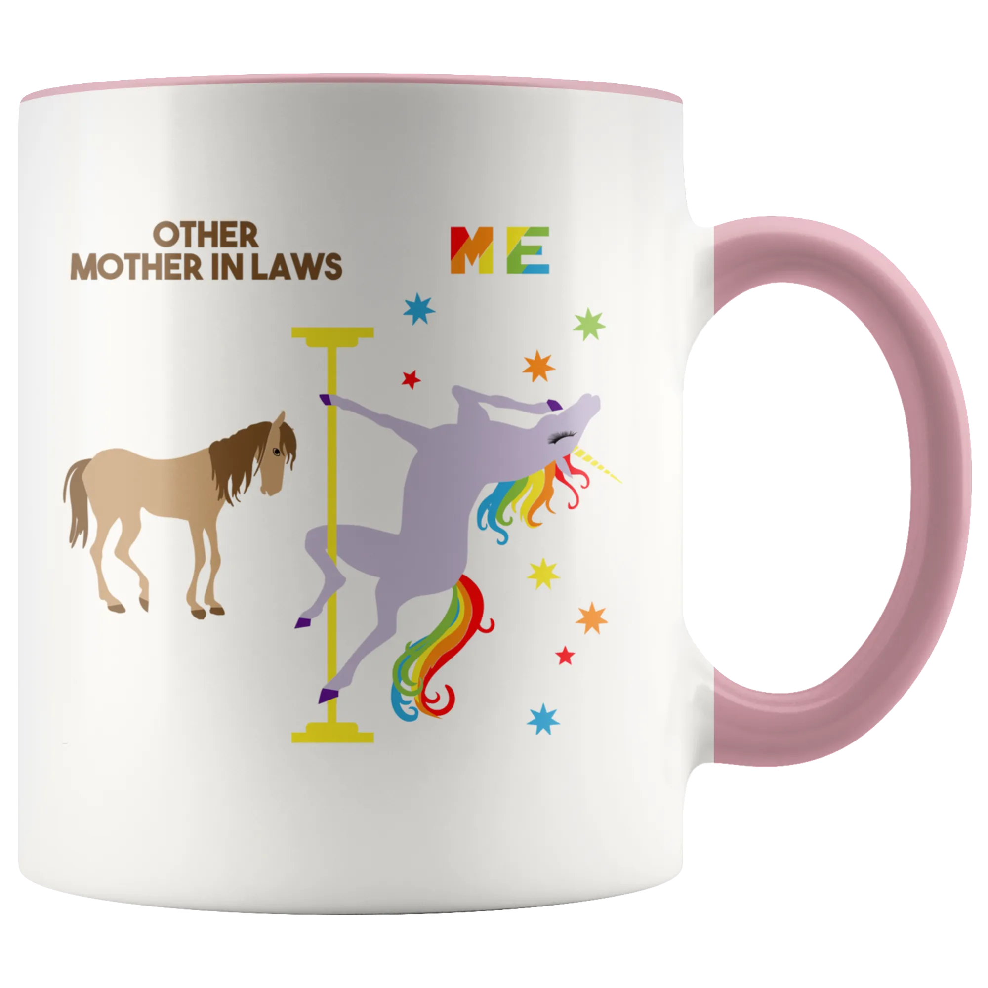 Mother in Law Gift for Mother in Law Mug Mother of the Groom Gift from Bride Mother in Law Wedding Gift Coffee Cup Pole Dancing Unicorn