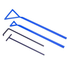 MTC Bio M5441 Spreader Triangle, 60 x 235mm, 10 sterile peel bags of 10 spreaders, 100/pk
