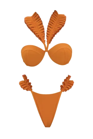 Mulan Orange Multi-Way Bikini