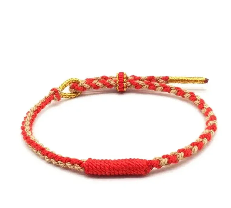 Multicolor Cotton Thread Bracelet