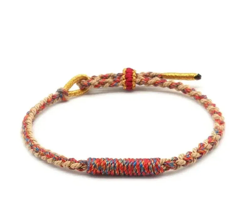 Multicolor Cotton Thread Bracelet