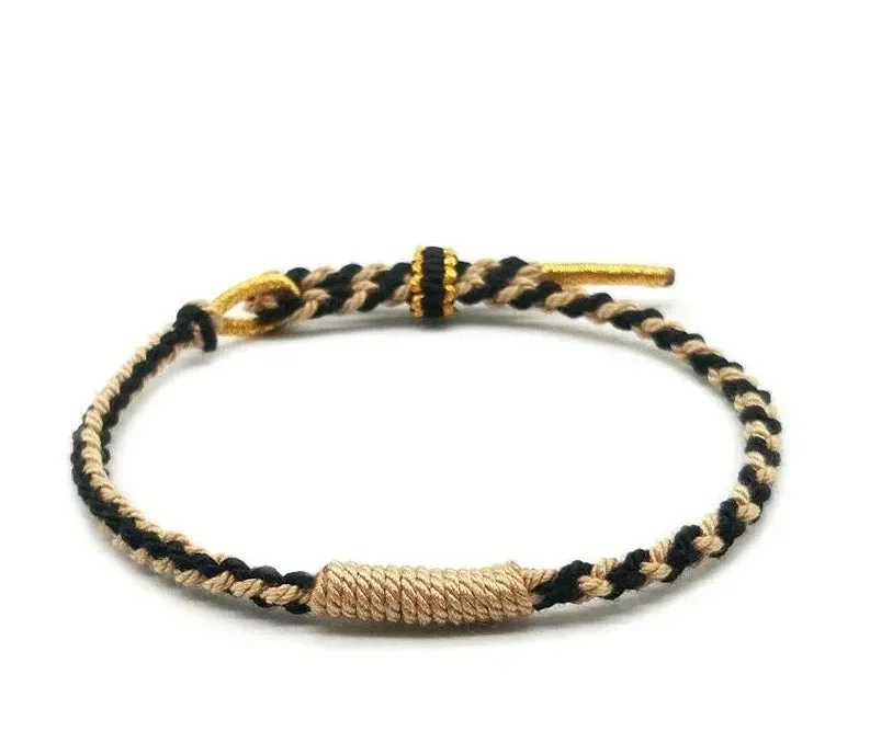 Multicolor Cotton Thread Bracelet