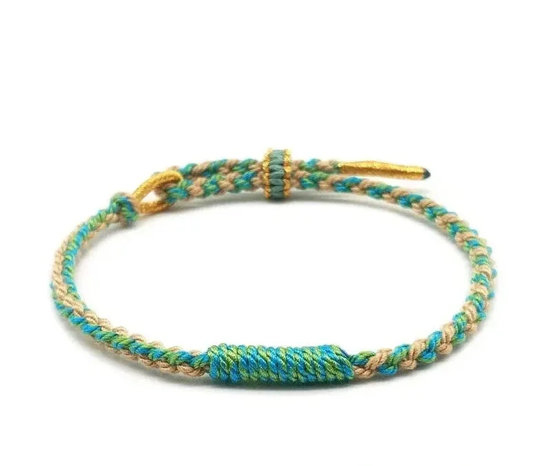Multicolor Cotton Thread Bracelet