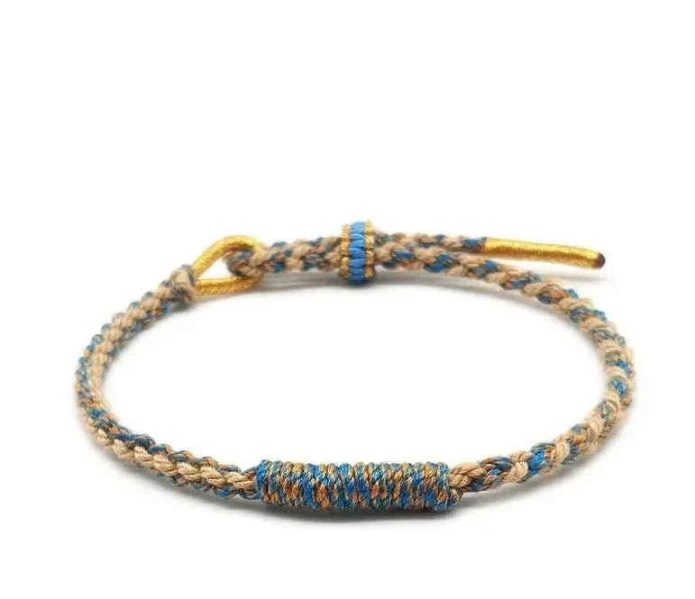 Multicolor Cotton Thread Bracelet