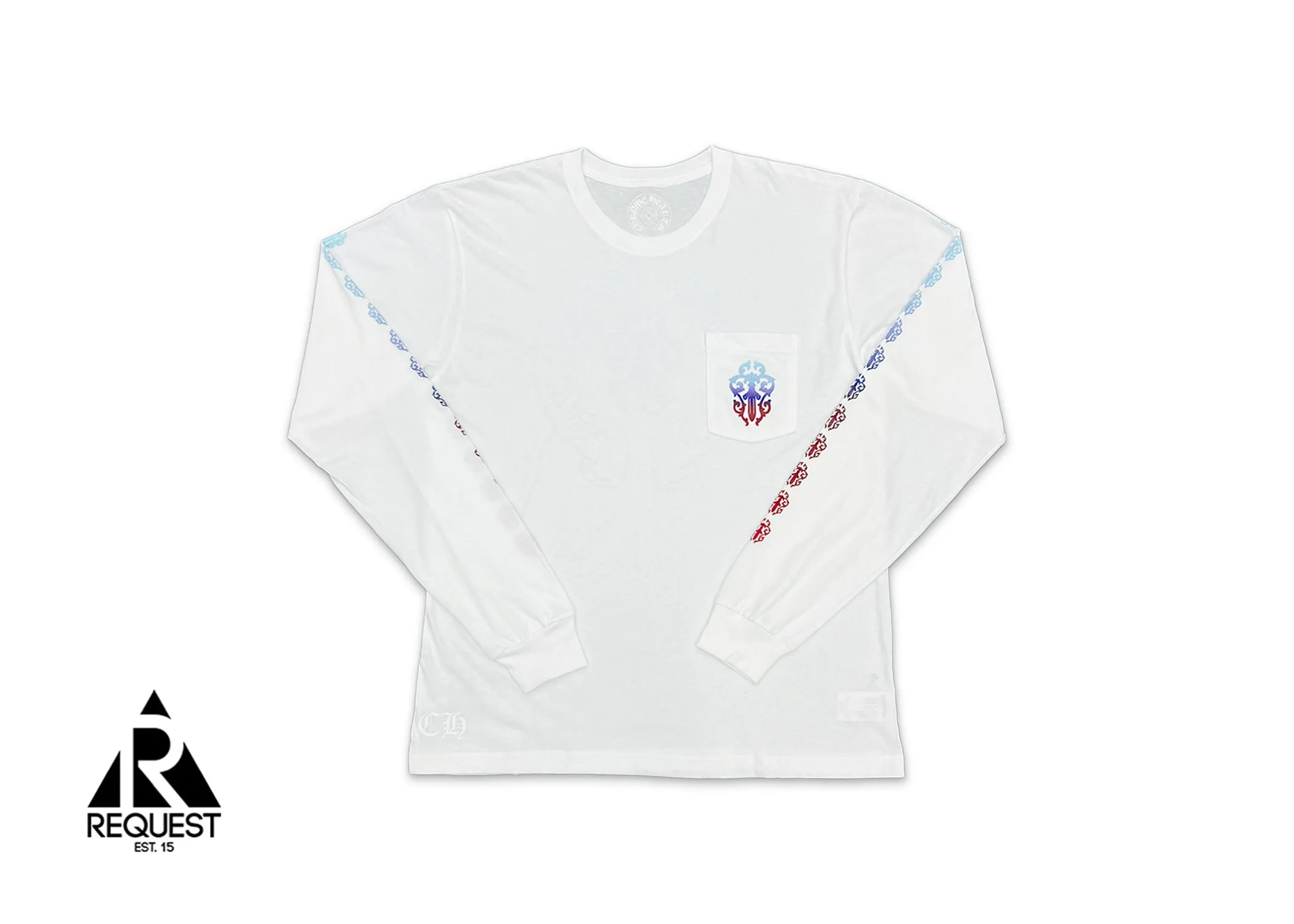 Multicolor Dagger L/S Tee "White"