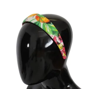 Multicolor Floral Cotton Headband
