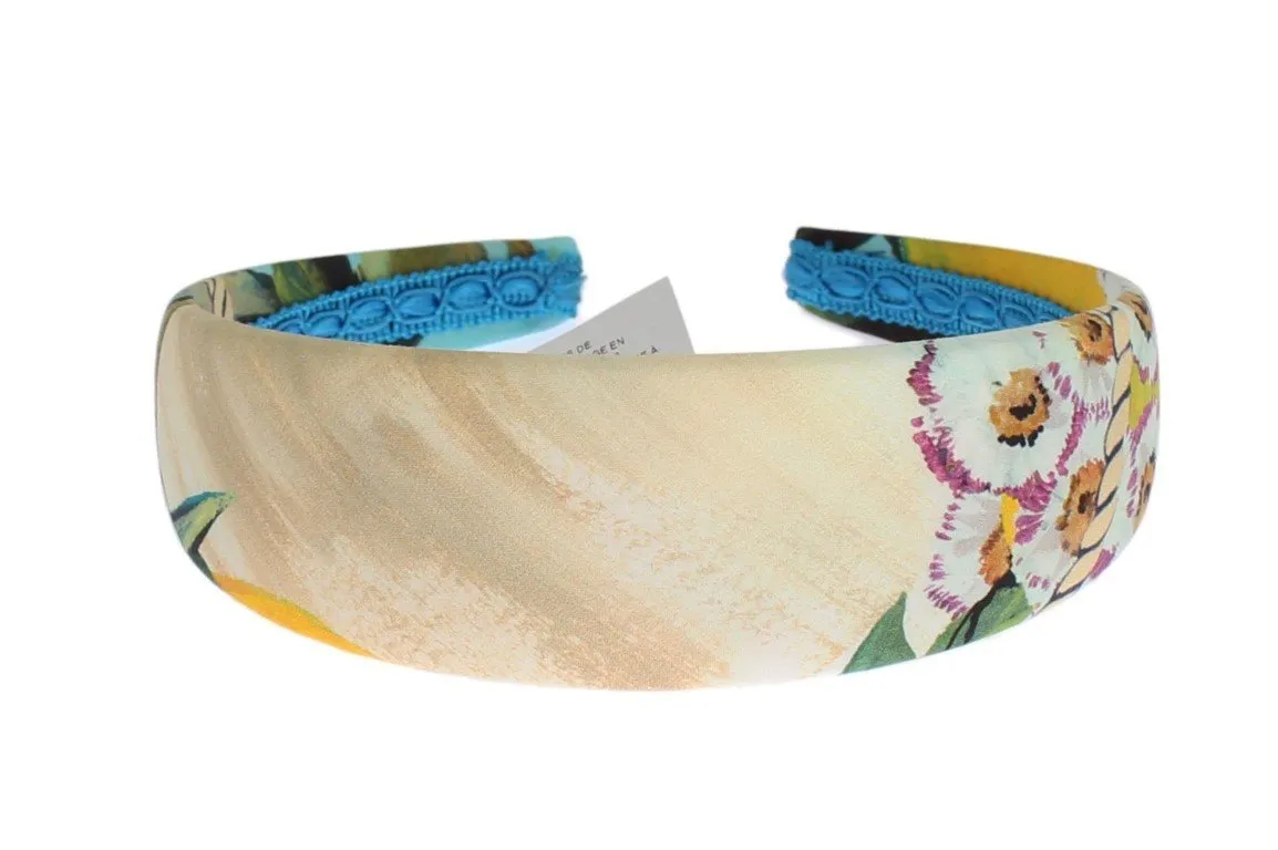 Multicolor Floral Cotton Headband
