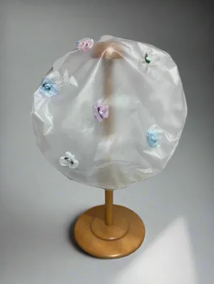 Multicolor Flower Shower Cap