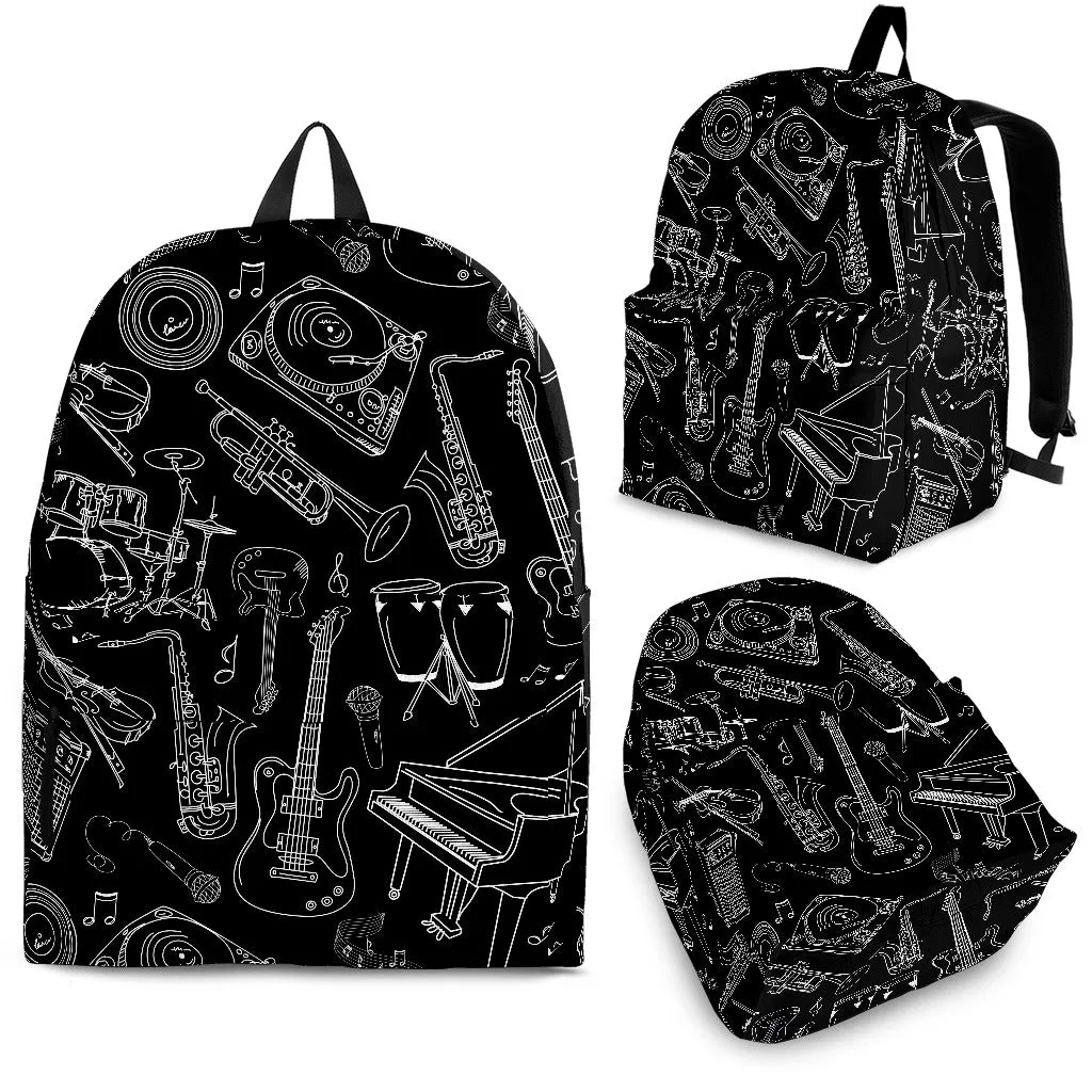 Music Instruments Black