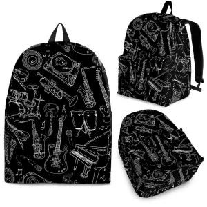 Music Instruments Black