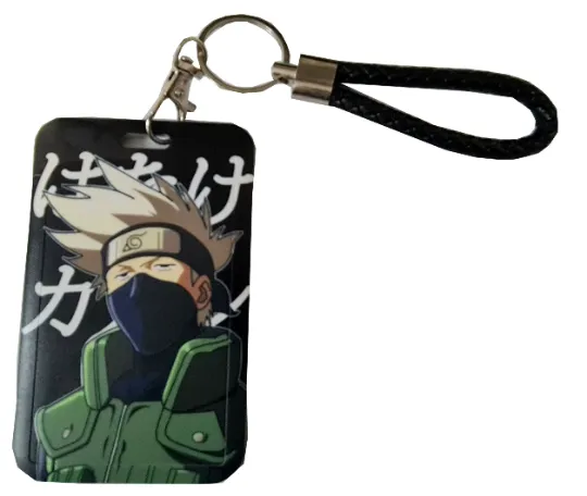 Naruto Kakashi Hatake - Card Holder Keyring