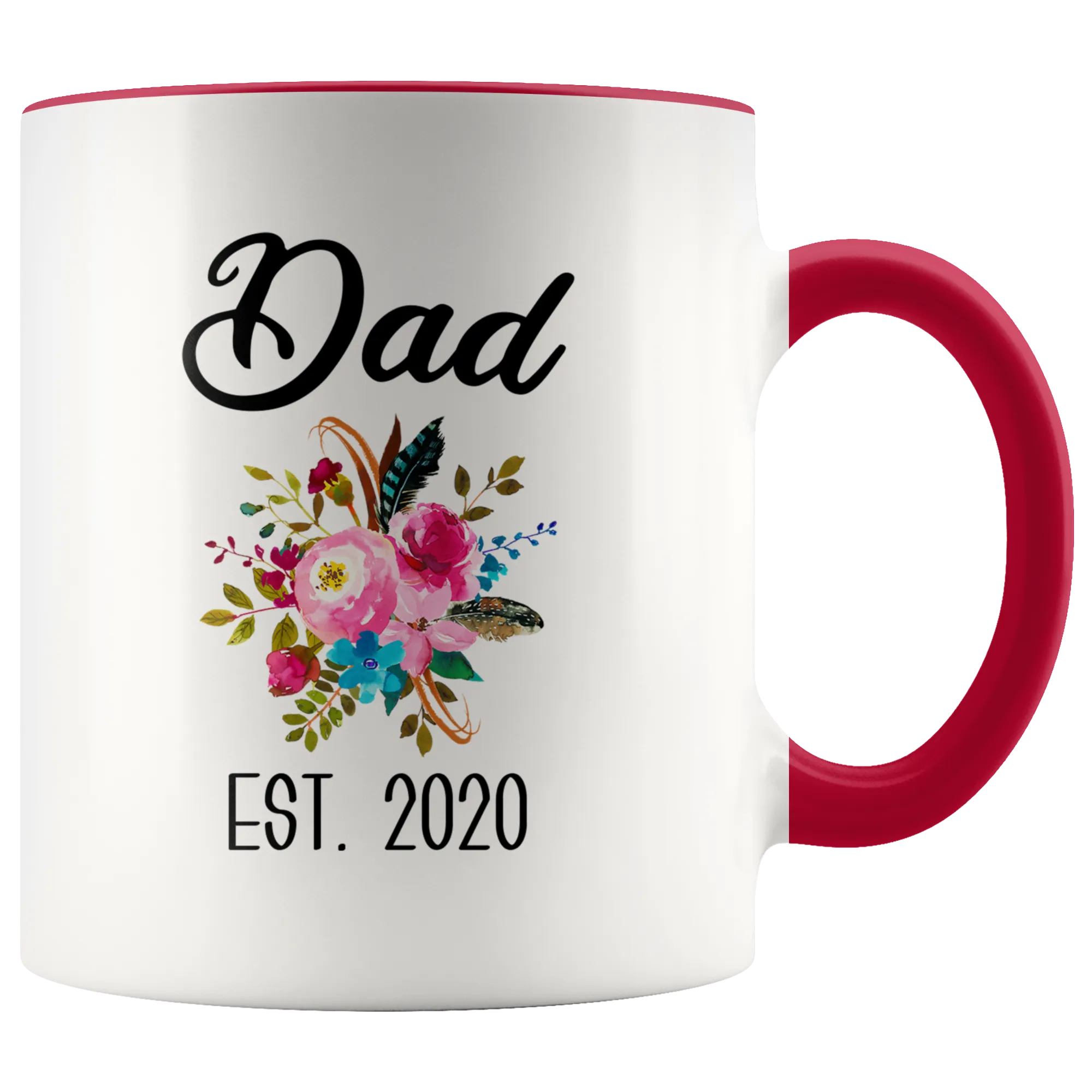 New Dad Mug Expecting Daddy to Be Gifts Baby Shower Gift Pregnancy Announcement Coffee Cup Dad Est 2020