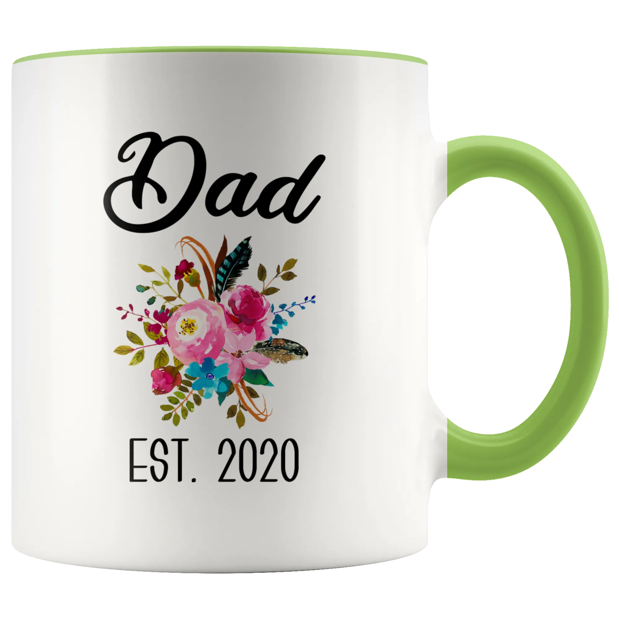 New Dad Mug Expecting Daddy to Be Gifts Baby Shower Gift Pregnancy Announcement Coffee Cup Dad Est 2020