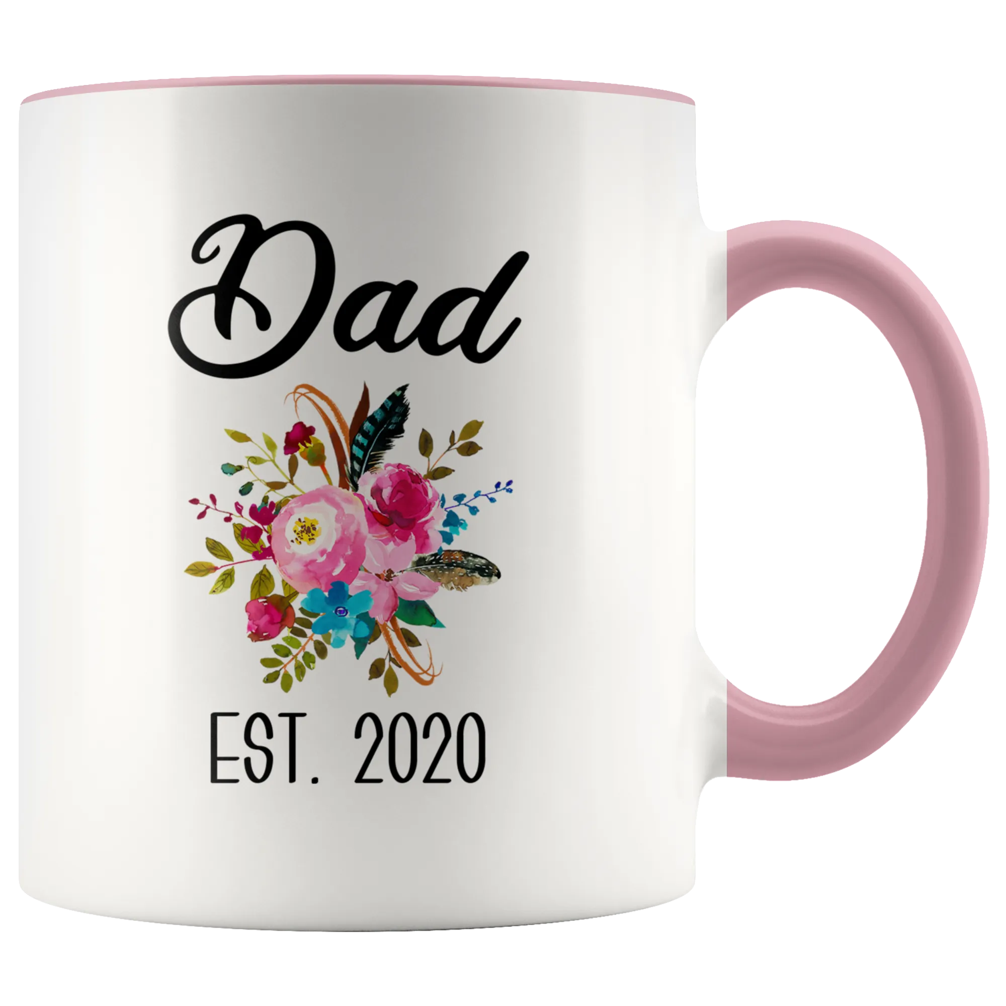 New Dad Mug Expecting Daddy to Be Gifts Baby Shower Gift Pregnancy Announcement Coffee Cup Dad Est 2020